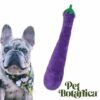 Eggplant Dog Toy