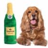 Champagne Bottle dog toy